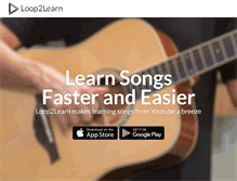 Tablet Screenshot of loop2learn.com